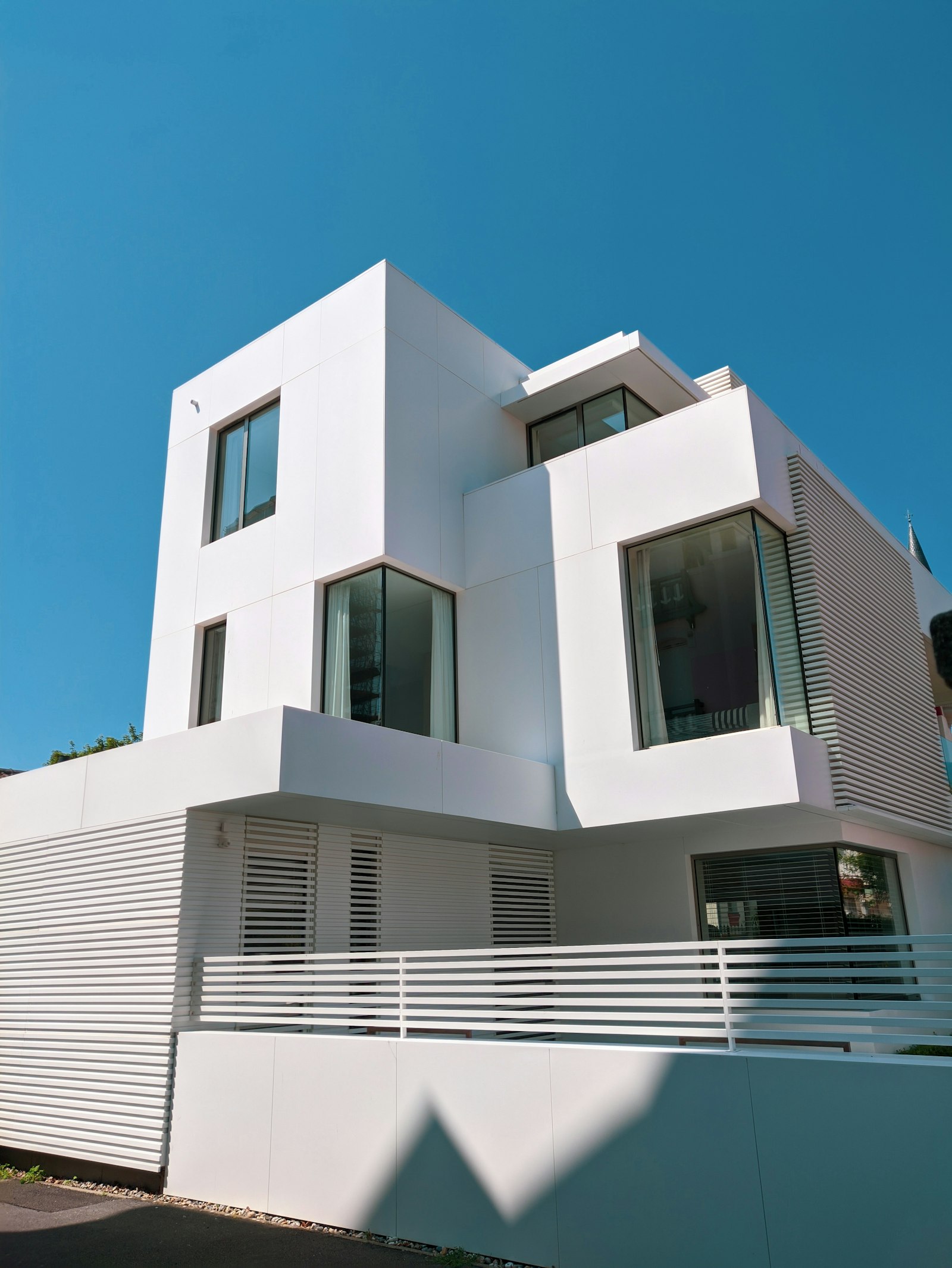 Modern residential property exterior